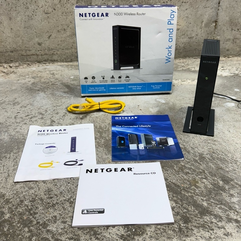 Netgear WNR2000 v3 Wireless Router Boxed Tested